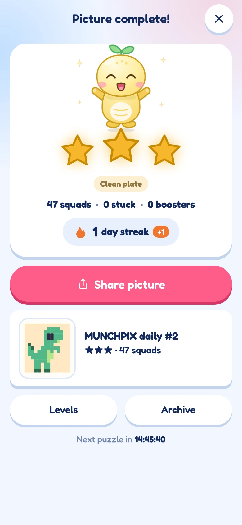Munchpix: a solved puzzle